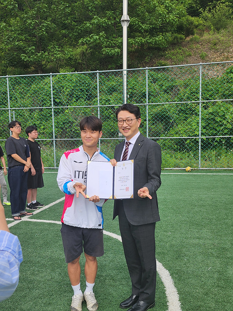 풋살대회 우승!