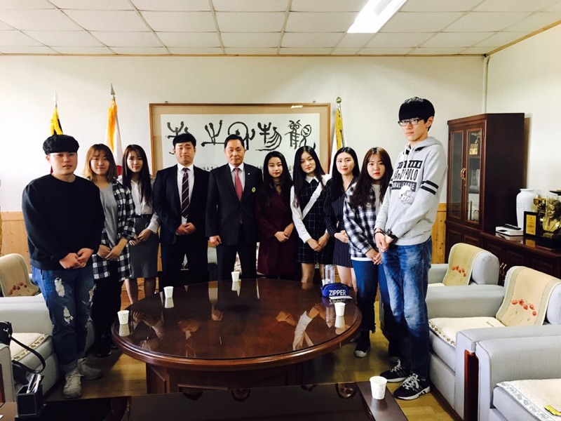 U1대학교 백마응원단과 함께!