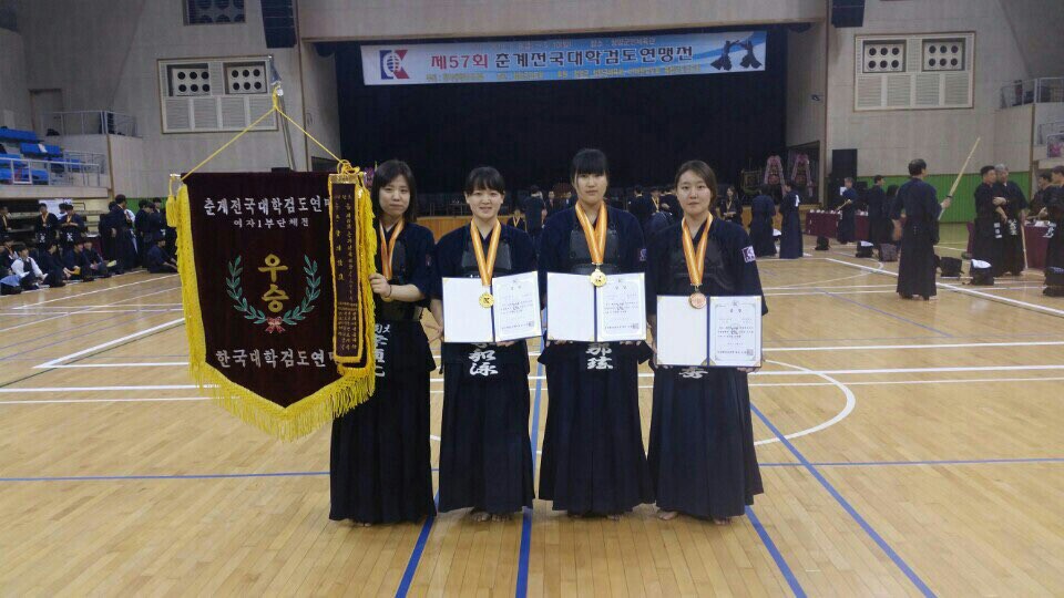 영동대 검도부 전국대회에서 실력 발휘 톡톡!